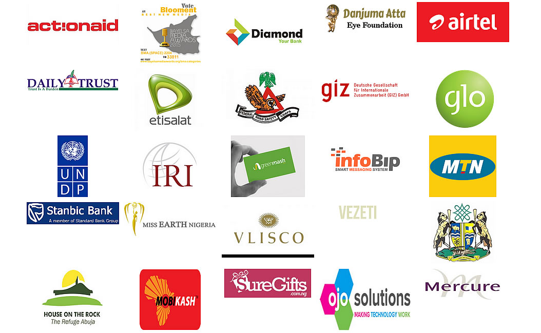 Some of our clients at Short Code Nigeria